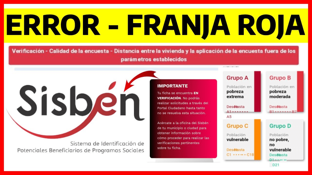 franja roja sisben
