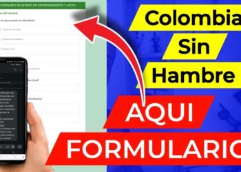Formulario Colombia Sin Hambre 2025 Prosperidad Social