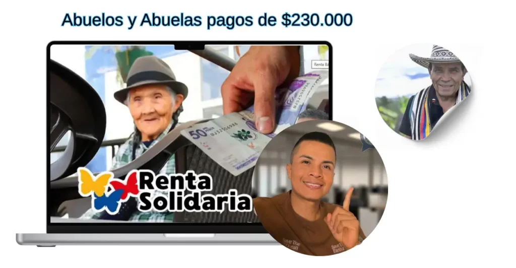 Abuelos y Abuelas pagos de $230.000